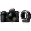 Image de Nikon Z6 II + Nikkor Z 24-70mm f/4,0 S + adaptateur monture FTZ