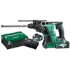 Image de Perfo burineur HIKOKI DH36DMA SDS-Max 18/36V 8/4Ah (2x4Ah)