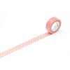 Image de Masking Tape 7 m x 15 mm Étoile Rouge Asanoha Shuaka