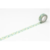 Image de Masking Tape 7 m x 15 mm Entrelacs Verts