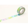 Image de Masking Tape 7 m x 15 mm Collage Pois Bleu