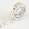 Image de Masking Tape 7 m x 15 mm Colorful Pop