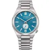 Image de Montre Hommes Citizen Nk5010-51l - Argent Acier Inoxydable - 40mm - Bleu - 5 Bar - 147g