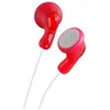 Image de JVC HA-F14 Gumy phones - Ãcouteurs - embout auriculaire - filaire - jack 3,5mm - rouge