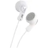 Image de JVC HA-F14 Gumy phones - Ãcouteurs - embout auriculaire - filaire - jack 3,5mm - blanc