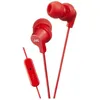 Image de JVC HA-FR15 - Ãcouteurs avec micro - intra-auriculaire - filaire - jack 3,5mm - rouge