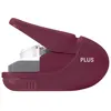 Image de Plus Japan Agrafeuse Sans Agrafe Sl-106ab 5 Feuilles Bordeaux