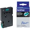 Image de Brother TC-701 - (12 mm) - Noir sur vert - Ruban