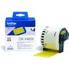 Image de Brother DK-44605 - (62 mm) - Noir sur jaune - Étiquette