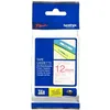Image de Brother TZe-132 - (12 mm) - Rouge sur transparent - Ruban