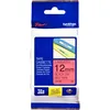 Image de Brother TZe-431 - (12 mm) - Noir sur rouge - Ruban
