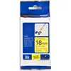 Image de Brother TZe-FX641 - (18 mm) - Noir sur jaune - Ruban