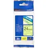 Image de Brother TZe-C51 - (24 mm x 24 mm) - Noir sur jaune - Ruban