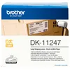 Image de Brother DK-11247 - (103 mm x 164 mm) - Noir sur blanc - Étiquette