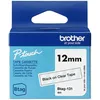Image de Brother Btag-131 - Noir sur transparent - Ruban