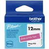 Image de Brother Btag-P35 - Blanc sur rose - Ruban