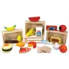 Image de Aliments en bois groupes alimentaires