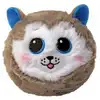 Image de Peluche beanie bouncers - slush le husky