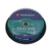 Image de Verbatim DVD-RW Matt Silver 4x
