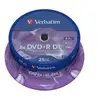 Image de Verbatim DVD+R Double Layer 8x Matt Silver 25pk Spindle
