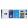 Image de HP Cartouche d'encre cyan clair 81 680 ml d'origine - 1400 Pages - C4934A