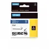 Image de DYMO 1805417 Rhino Bande Vinyle Adhésive Permanente Blanc sur Bleu 19mm x 5.5m