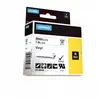 Image de DYMO 1805430 Rhino Bande Vinyle Adhésive Permanente Noir sur Blanc 24mm x 5.5m