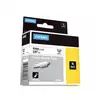 Image de DYMO 18053 Rhino Gaine Thermo-rétractables Noir sur Blanc 9mm x 1.5m