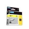 Image de DYMO 18054 Rhino Gaine Thermo-rétractables Noir sur Jaune 9mm x 1.5
