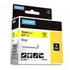 Image de DYMO 18433 Rhino Ruban Vinyl Coloré Noir sur Jaune 19mm x 5.5m