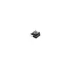 Image de DYMO 18485 Ruban Polyester Permanent Metallisé Noir sur Argent 9mmx5.5m