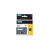 Image de DYMO 18488 Rhino Ruban Nylon Flexible Noir sur Blanc 12mm x 3,5m