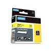 Image de DYMO 18491 Rhino Ruban Nylon Flexible Noir sur Jaune 19mm x 3,5m