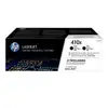 Image de Toner d'origine noir HP 410X - pack de 2 - à rendement élevé - 6500 pages - CF410XD