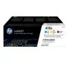 Image de Toner d'origine jaune, cyan, magenta HP 410X - pack de 3 - 5000 pages - CF252XM