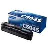 Image de Toner d'origine Samsung CLT-C504S - cyan - 1800 pages - SU025A