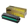 Image de Cartouche de toner jaune Samsung CLT-Y506L d'origine à rendement élevé 3500 pages - SU515A