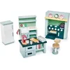 Image de Mobilier pour poupée cuisine en bois