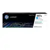 Image de HP 207A cartouche de toner d'origine cyan pour Color LaserJet Pro MFP M282nw, MFP M283fdn, MFP M283fdw - 1250 pages - W2211A