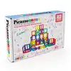 Image de Picassotiles magnetic tile building set de formes uniques 42 pieces