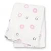 Image de Lange mousseline - cercles roses