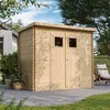 Image de Abri de jardin en bois - l239xl142xh200cm-2.63 m2