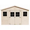 Image de Abri de jardin en bois - h246x418x320 cm-12 m²