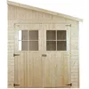 Image de Abri de jardin en bois (sans paroi latérale)- 6 m2 -