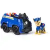 Image de Paw patrol vehicule et figurine chase la pat' patrouille