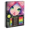 Image de Large coloring book pages noires asst