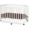 Image de Parc bébé pliable blanc lies