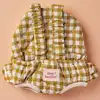 Image de Porte bébé pour poupée vichy camel