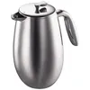 Image de Cafetière à piston double paroi inox 1l