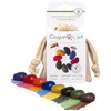 Image de 8 cailloux crayons sachet ecru crayon ro